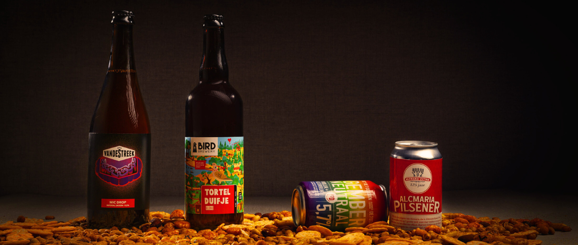 Bierflesjes en bierblikjes